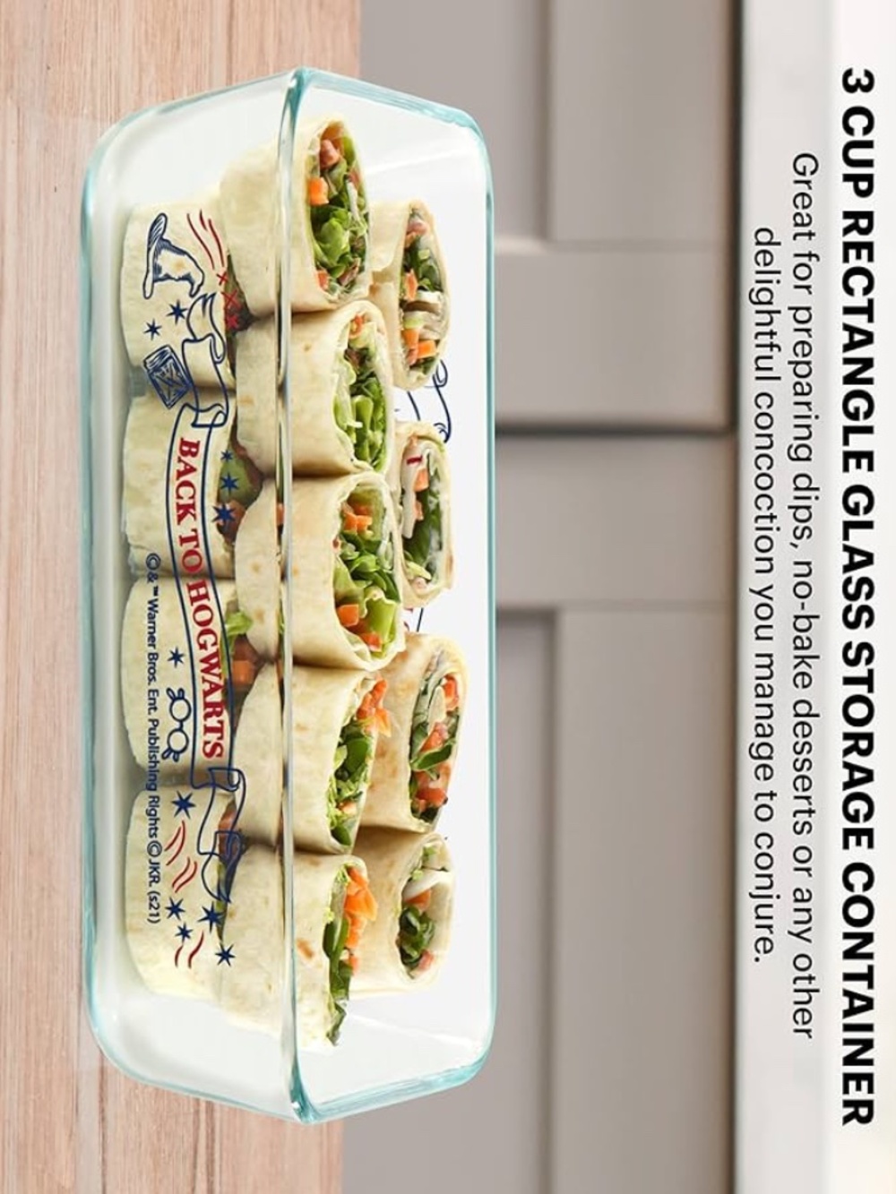 Pyrex Harry Potter 8-Piece Glass Storage Set - Picture 5 of 6